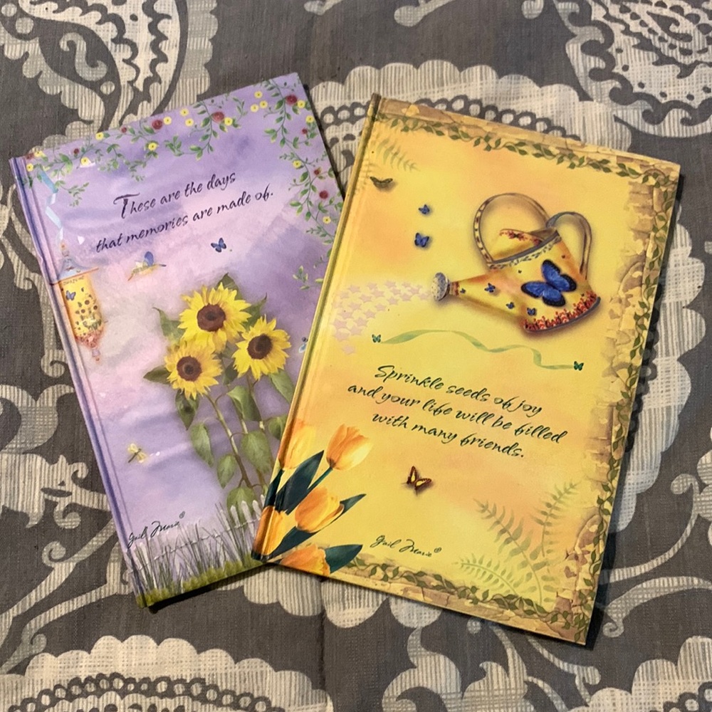 Beautiful bound Journals.  Set of two.
